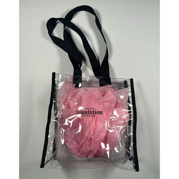 Taylor Swift Reputation Stadium Tour Clear Tote Bag Authentic Official Merch - Picture 6 of 15